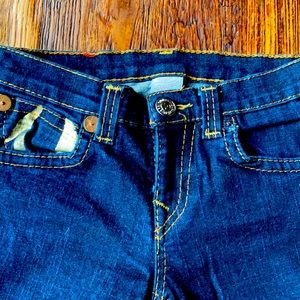 True Religion flare low waist size 14 jeans